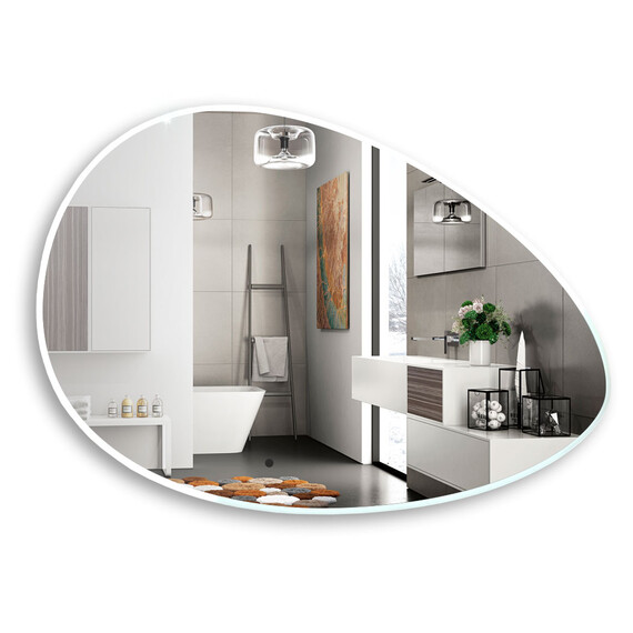 Зеркало Azario Omega 92 см LED-00002556 - фото 