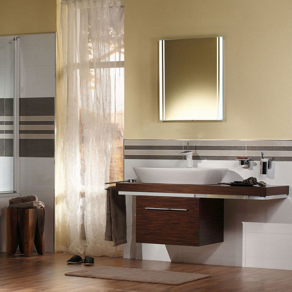 Зеркало Azario Aldo 60 см LED-00002528 - фото 3