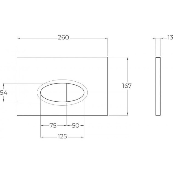 Инсталляция Belbagno BB026 с подвесным безободковым унитазом Cezares Stylus (кнопка смыва хром глянцевый) - фото 18