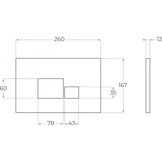 Инсталляция для унитаза BelBagno BB026/BB071CR (кнопка смыва хром глянцевый) - фото 13