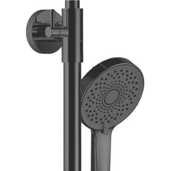 Душевая стойка Haiba HB24590-7, черный матовый - фото, картинка 5 Душевая стойка Haiba HB24590-7, черный матовый - фото 5