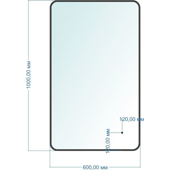 Зеркало Azario Incanto 60 см LED-00002558 - фото 7