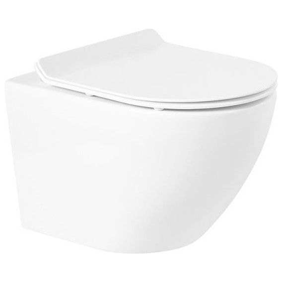 Инсталляция с подвесным безободковым унитазом BelBagno Sfera-R BB046CHR/BB2111SC/BB002-80/BB014-SR-BIANCO (кнопка смыва Sfera, белый) - фото 4