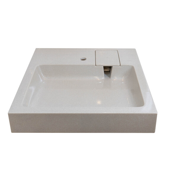 Раковина над стиральной машиной Azario Monako 60 см CS00079880, бежевый - фото 