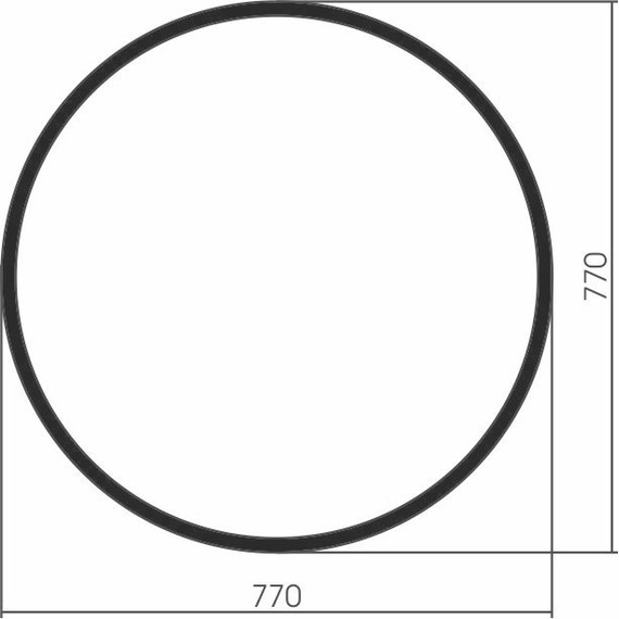 Зеркало Azario Манхэттен-лофт 77 см ФР-00001425 - фото 4