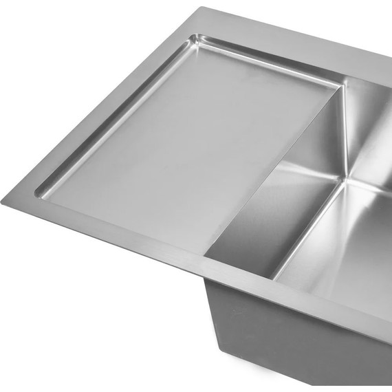 Кухонная мойка Gerhans K37851-R 1 мм, нержавеющая сталь R, Цвет производителя: нержавеющая сталь - фото 3