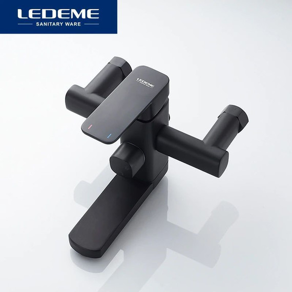 Душевая стойка Ledeme L2433B, черный матовый - фото 5