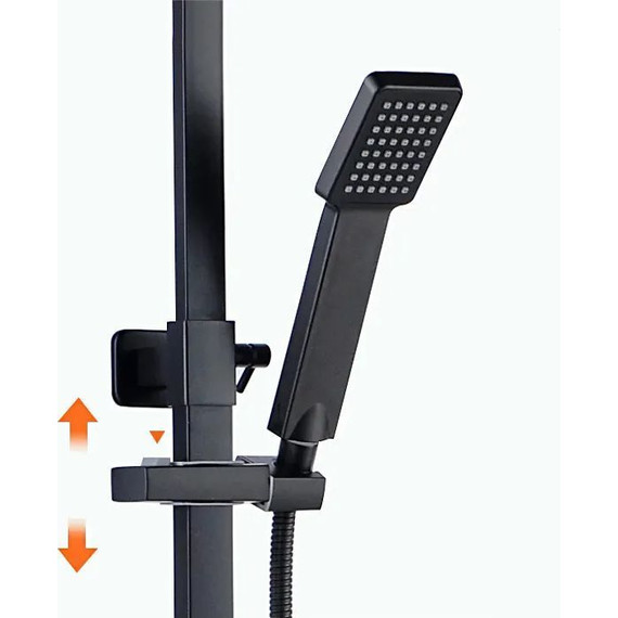 Душевая стойка Ledeme L72433B, черный матовый - фото 6