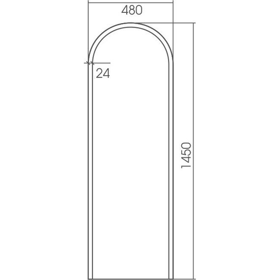 Зеркало Azario Арракис 48 см LED-00002500 - фото 8
