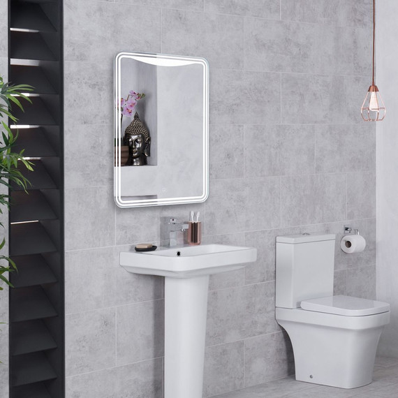 Зеркало Azario Мали 55 см LED-00002534 - фото 3