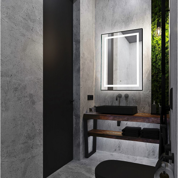 Зеркало Azario Саурон 60 см LED-00002510 - фото 3