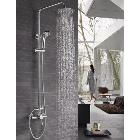 Душевая стойка Mixxus Sas SS0041, нержавеющая сталь - фото 2