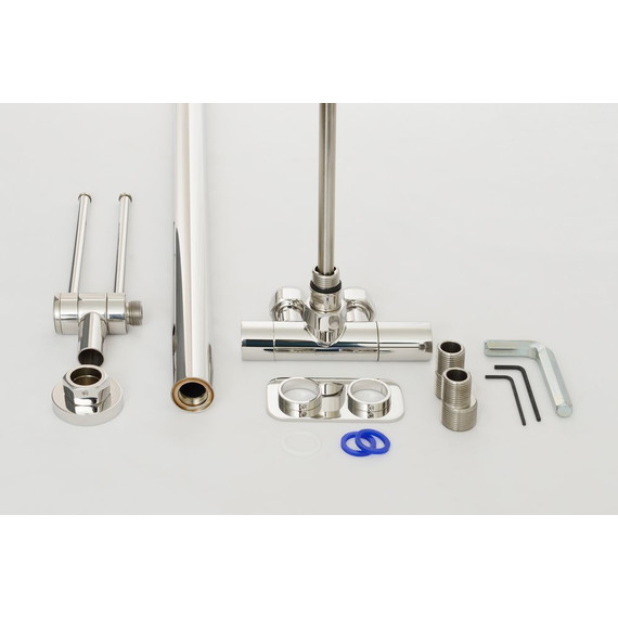 Полотенцесушитель водяной Сунержа Лайк EU50 П1 1200х50 мм 00-0213-1200 - фото 6