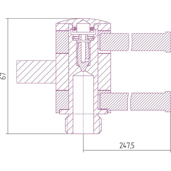 Полотенцедержатель Сунержа 360 L 250 00-2003-0250 - фото 9