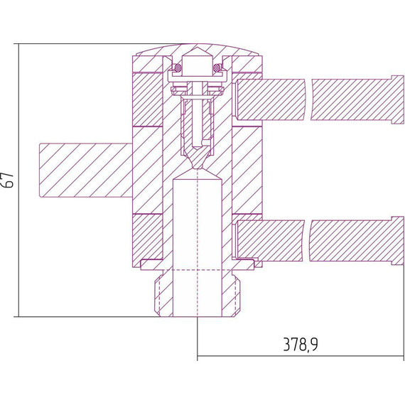 Полотенцедержатель Сунержа 360 L 400 00-2003-0400 - фото 9