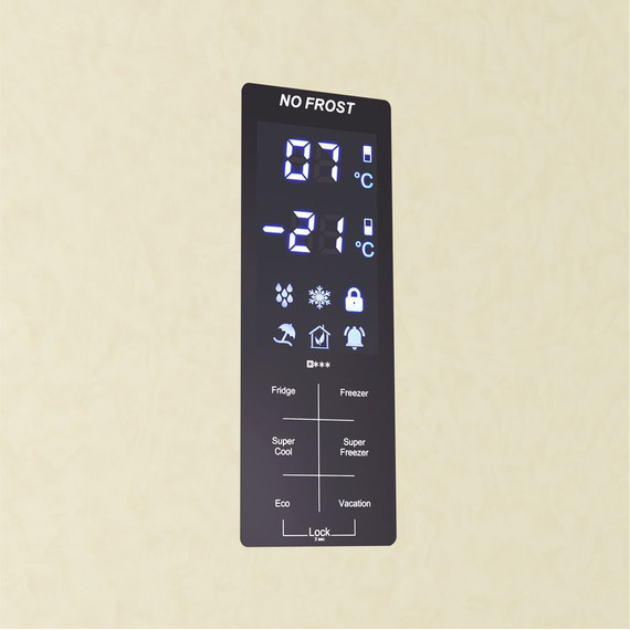 Двухкамерный холодильник Maunfeld MFF195NFBG10 - фото 7