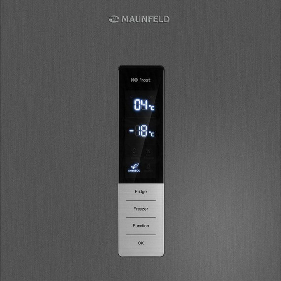 Двухкамерный холодильник Maunfeld MFF200NFSE - фото 6