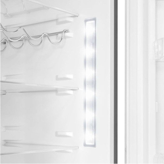 Двухкамерный холодильник Maunfeld MFF200NFSE - фото 8