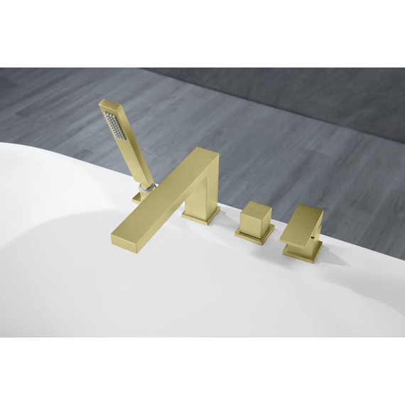 Смеситель для ванны Timo Selene 2130/17Y, золото матовое - фото 2