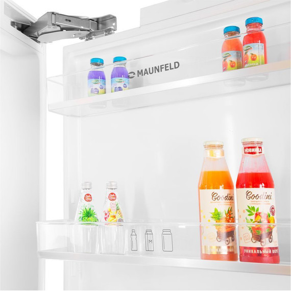 Встраиваемый двухкамерный холодильник Maunfeld MBF212NFW1 - фото 14