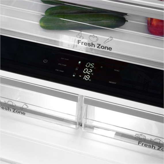 Встраиваемый двухкамерный холодильник Maunfeld MBF212NFW2 - фото 7