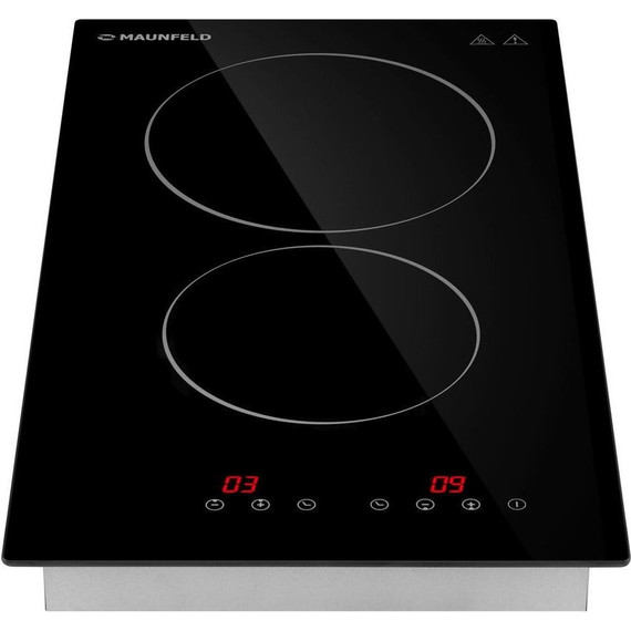 Электрическая варочная поверхность Maunfeld CVCE292BK Domino - фото, картинка 4 Электрическая варочная поверхность Maunfeld CVCE292BK Domino - фото 4