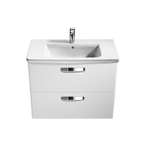 Тумба подвесная с раковиной Roca Gap 70 см ZRU9302733, белый - фото 8