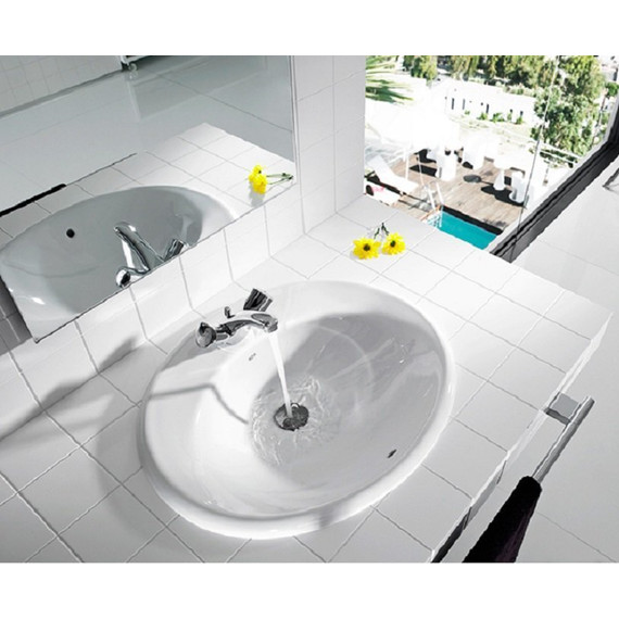 Раковина врезная на столешницу Roca Java 56 см 327863000 - фото 2