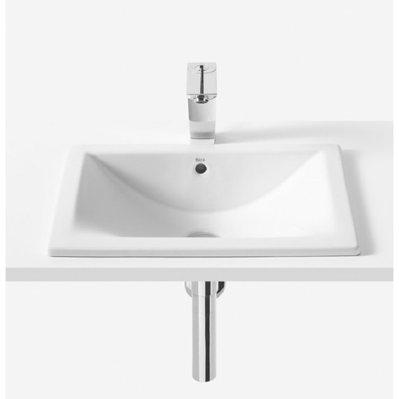 Раковина врезная на столешницу Roca Diverta 50 см 327114000 - фото 3