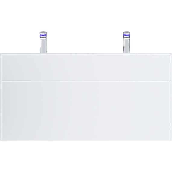 Тумба подвесная с раковиной Am.Pm Inspire 2.0 120 см M50AFHX1203WM, белый матовый - фото 