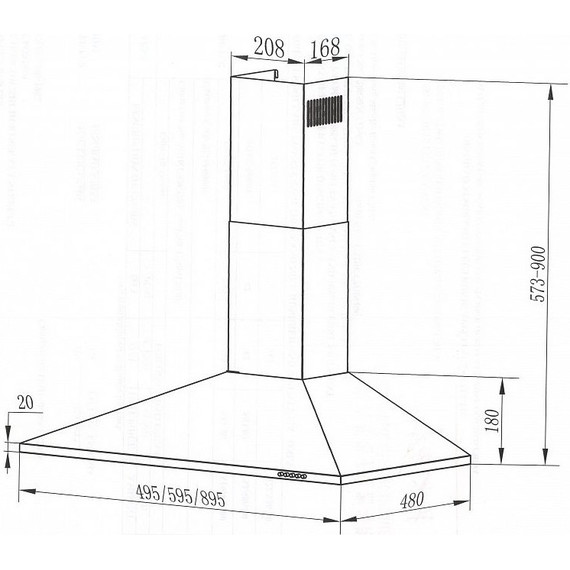 Вытяжка Maunfeld Cork 60 Black - фото 16