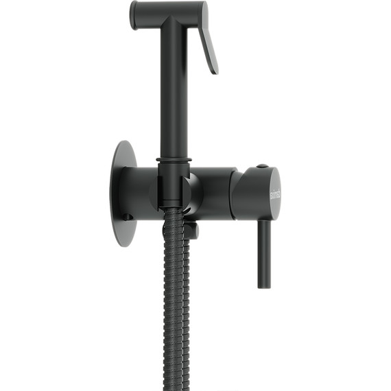 Набор для гигиенического душа Damixa Option 217000000, чёрный - фото, картинка 4 Набор для гигиенического душа Damixa Option 217000000, чёрный - фото 4