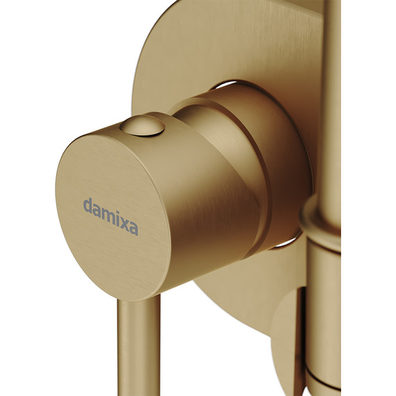 Набор для гигиенического душа Damixa Option 214000000, бронза - фото 6