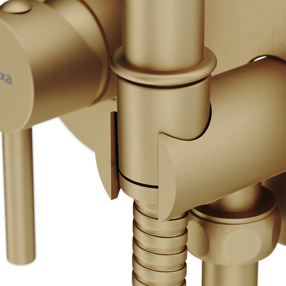 Набор для гигиенического душа Damixa Option 214000000, бронза - фото 5