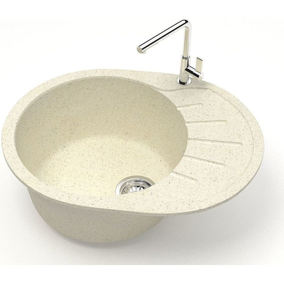 Кухонная мойка Azario Light CS00079919, бежевый, Цвет производителя: бежевый - фото 2