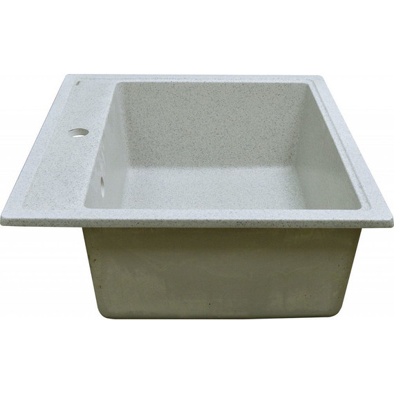 Кухонная мойка Azario Litos CS00078328, светло-серый, Цвет производителя: светло-серый - фото 2