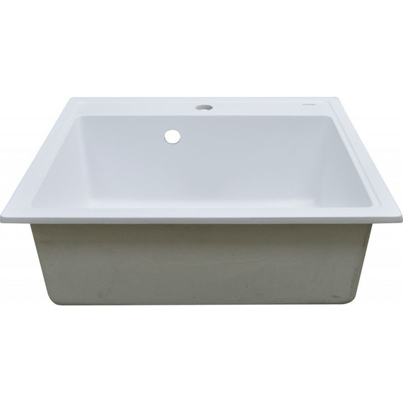 Кухонная мойка Azario Litos CS00078322, белый лёд, Цвет производителя: белый лёд - фото 3