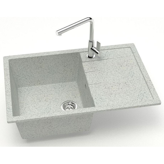 Кухонная мойка Azario Vision CS00078341, светло-серый, Цвет производителя: светло-серый - фото, картинка 2 Кухонная мойка Azario Vision CS00078341, светло-серый, Цвет производителя: светло-серый - фото 2
