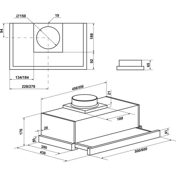 Вытяжка Maunfeld VS Fast 50 White - фото 17