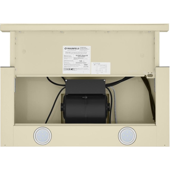 Вытяжка Maunfeld VS Fast (Glass) 60 Beige (бежевое стекло) - фото 11