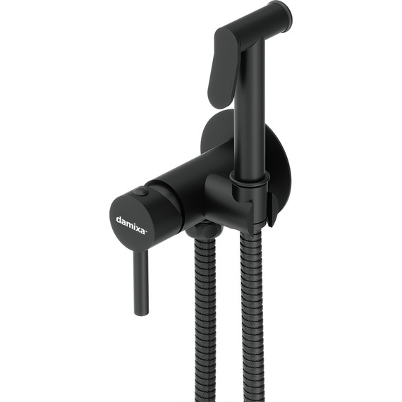 Набор для гигиенического душа Damixa Option 217000000, чёрный - фото, картинка 3 Набор для гигиенического душа Damixa Option 217000000, чёрный - фото 3