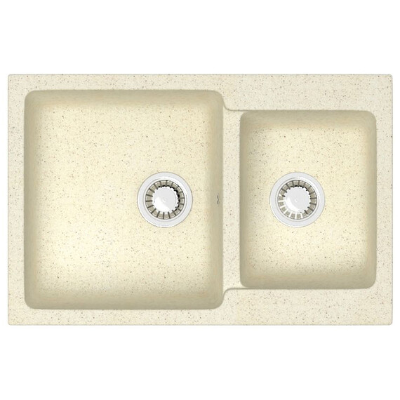Кухонная мойка Azario Grand CS00079902, бежевый, Цвет производителя: бежевый - фото 