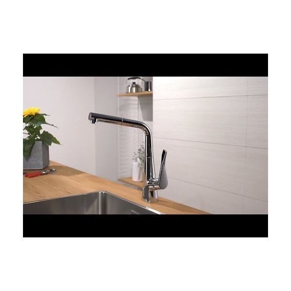 Смеситель для кухни Hansgrohe Metris 14821000 - фото 5