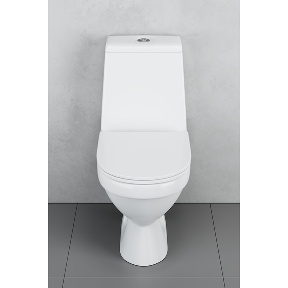 Унитаз-компакт RedBlu by Damixa Origin Evo 2 788607SC с тонкой крышкой микролифт - фото 4