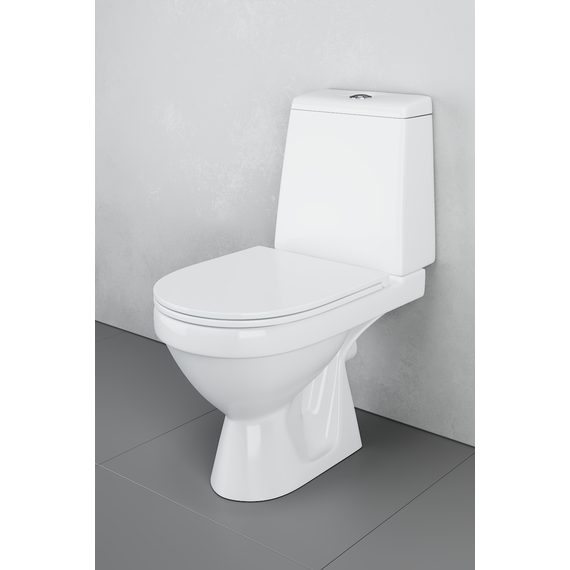 Унитаз-компакт RedBlu by Damixa Origin Evo 2 788607SC с тонкой крышкой микролифт - фото 3