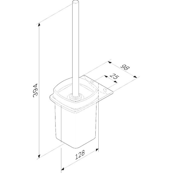 Ершик для унитаза AM.PM Inspire 2.0 A50A33400 - фото 8
