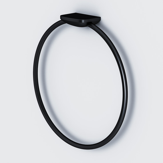 Кольцо для полотенец AM.PM Inspire 2.0 A50A34422, цвет чёрный - фото 4