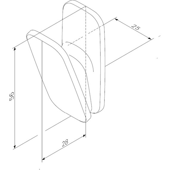 Крючок AM.PM Inspire 2.0 A50A35522, цвет чёрный - фото 8