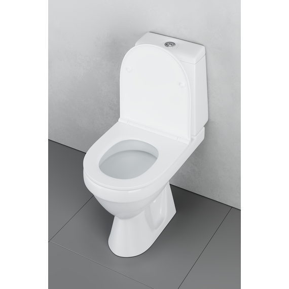 Унитаз-компакт RedBlu by Damixa Origin Evo 2 788607SC с тонкой крышкой микролифт - фото 5