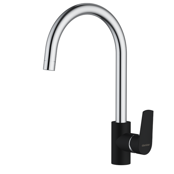 Смеситель для кухни Damixa Origin Balance 790720000, хром/чёрный, Цвет производителя: чёрный - фото 3